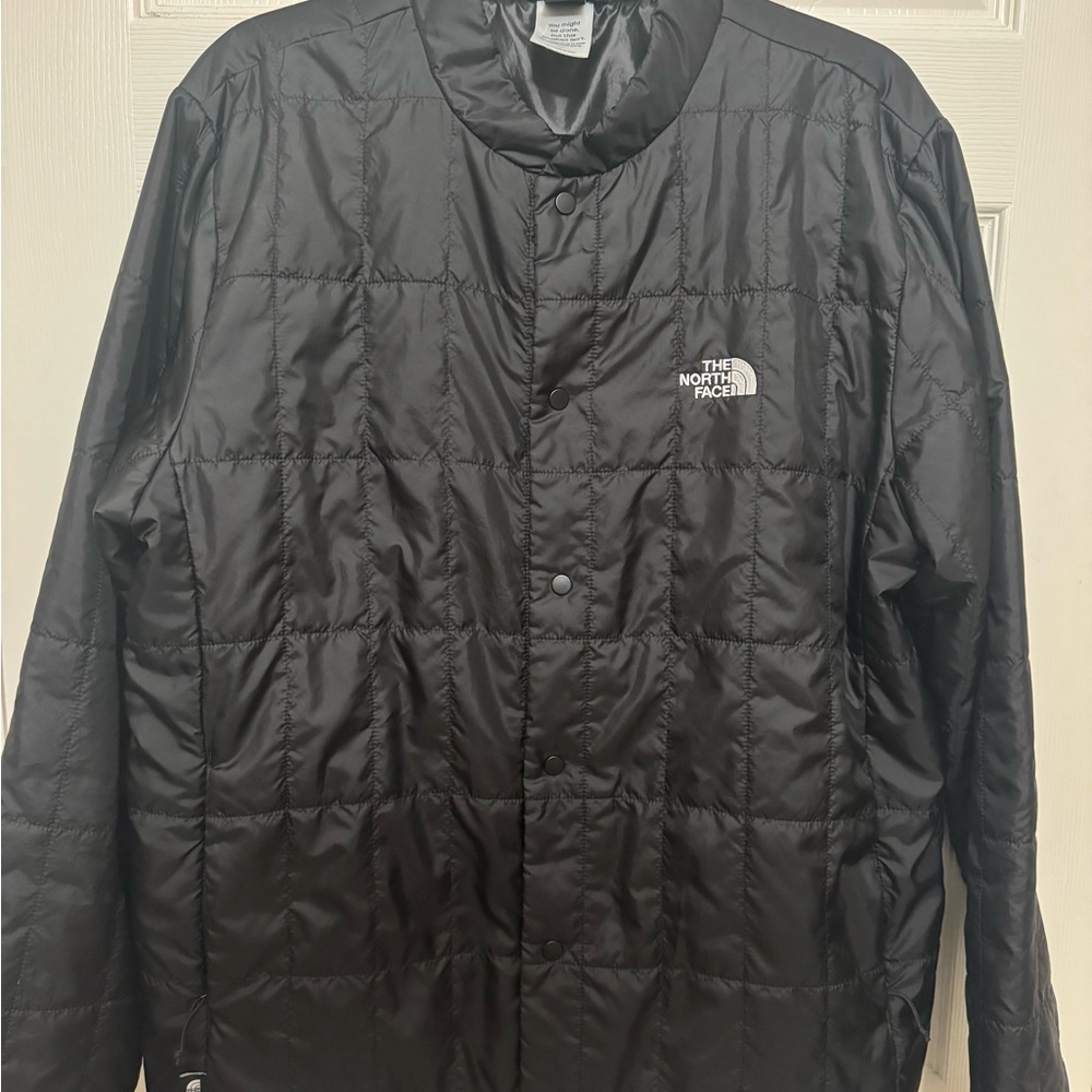 North Face Circaloft Snap Front Jacket Black Men’s Medium